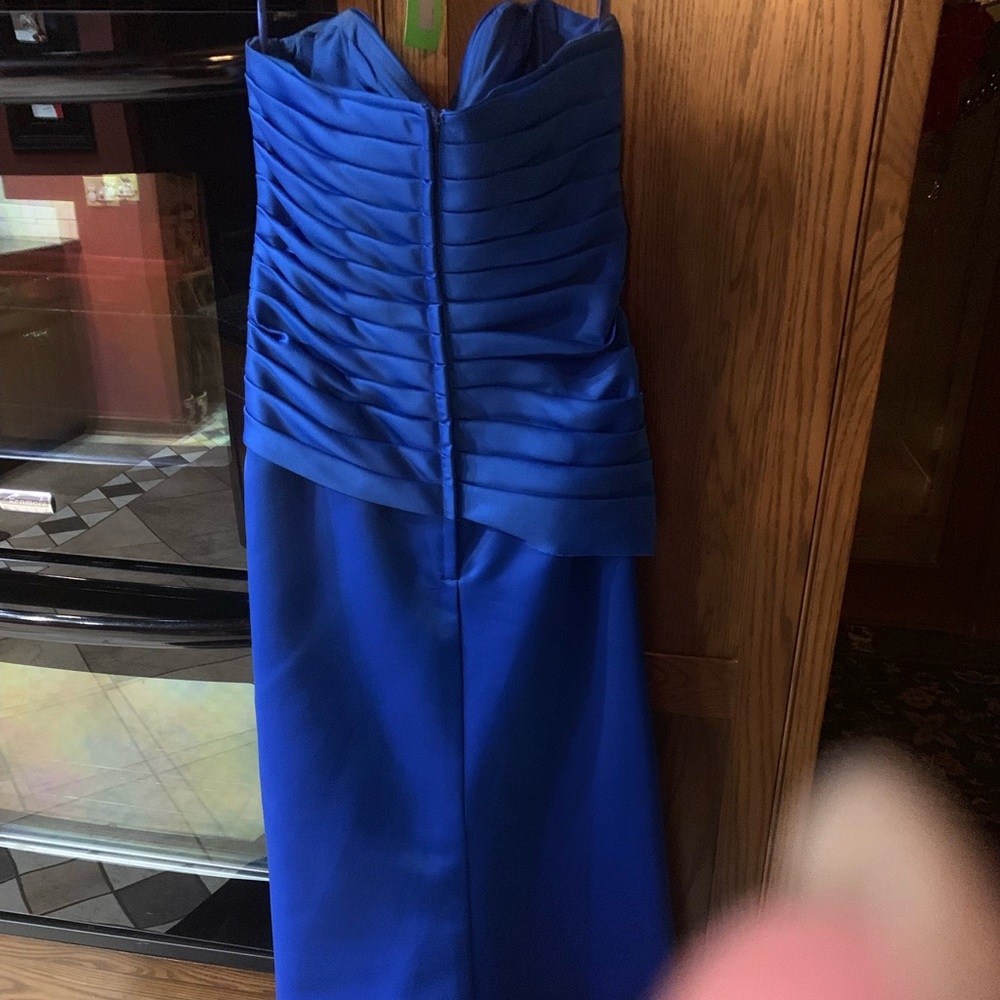 Royal blue bridesmaid dress - Picture 2 of 3